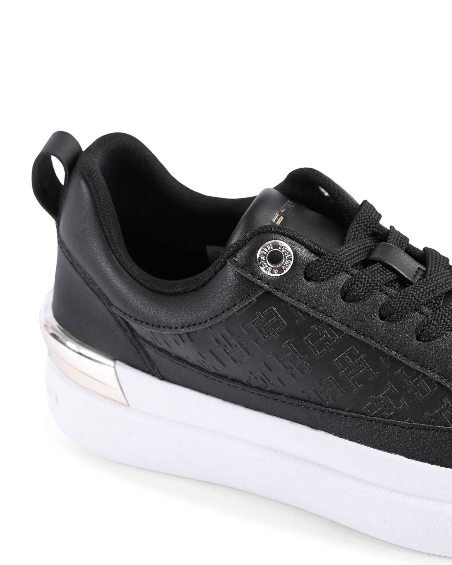 Tommy Hilfiger Womens Sneaker Black FW0FW07808BDS