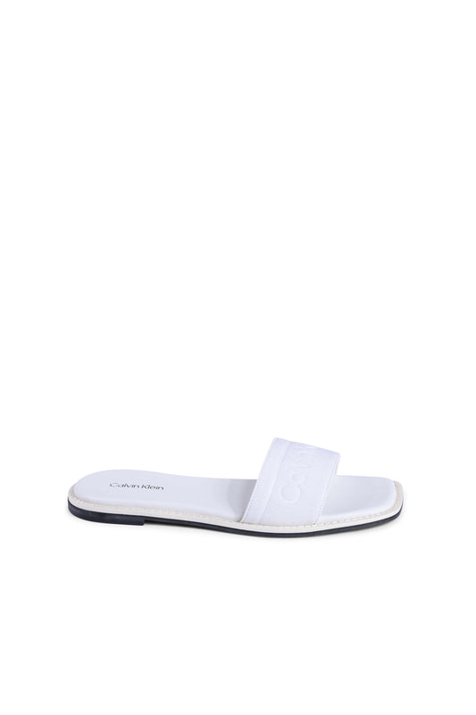 Calvin Klein Womens Sandal White HW0HW01989YBR