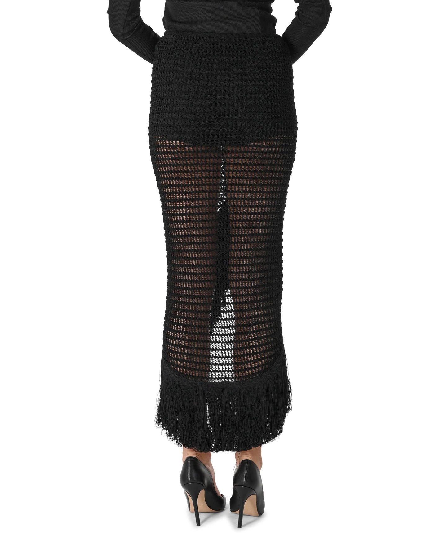 Alaia Womens Skirt AA9J22176M884 995 801