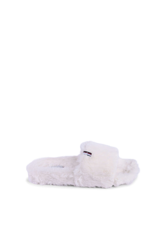 Tommy Hilfiger Womens Slipper White FW0FW07663YBH