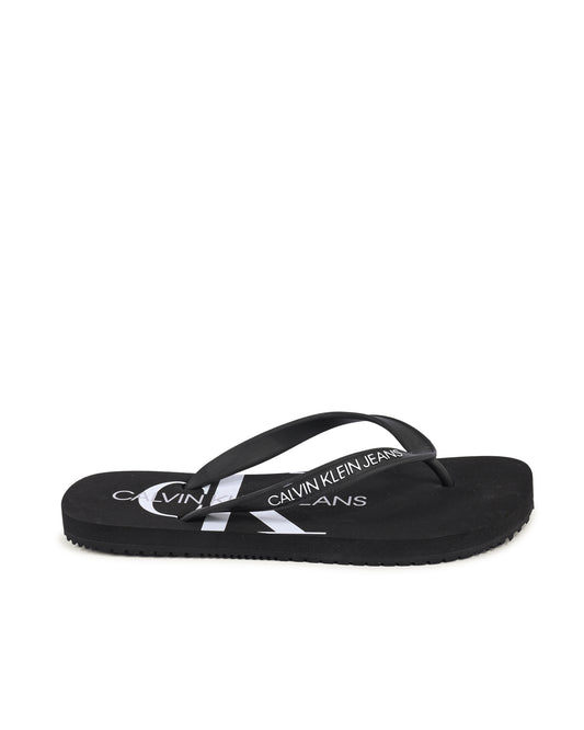 Calvin Klein Womens Flip Flop Black YW0YW00098BDS