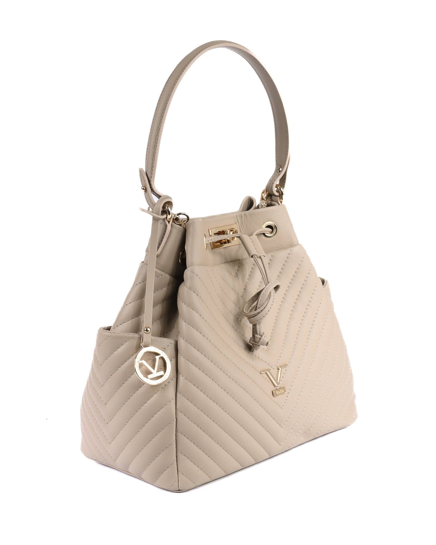 V Italia Womens Handbag BH10272 52 N SAUVAGE MARMO