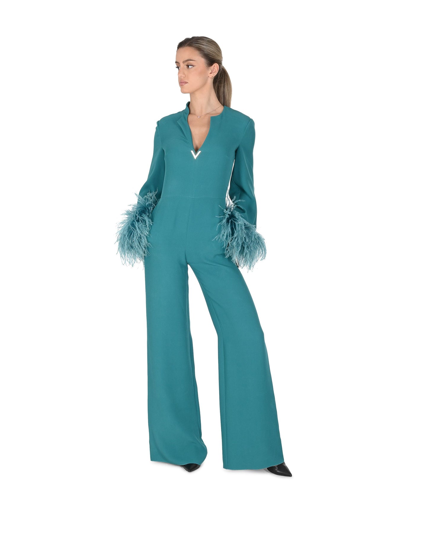 Valentino Womens Jumpsuit VE3J01MM ZGJ 401