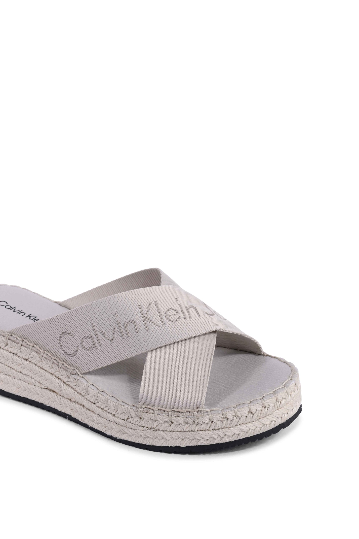 Calvin Klein Womens Wedge Beige YW0YW01364ACF