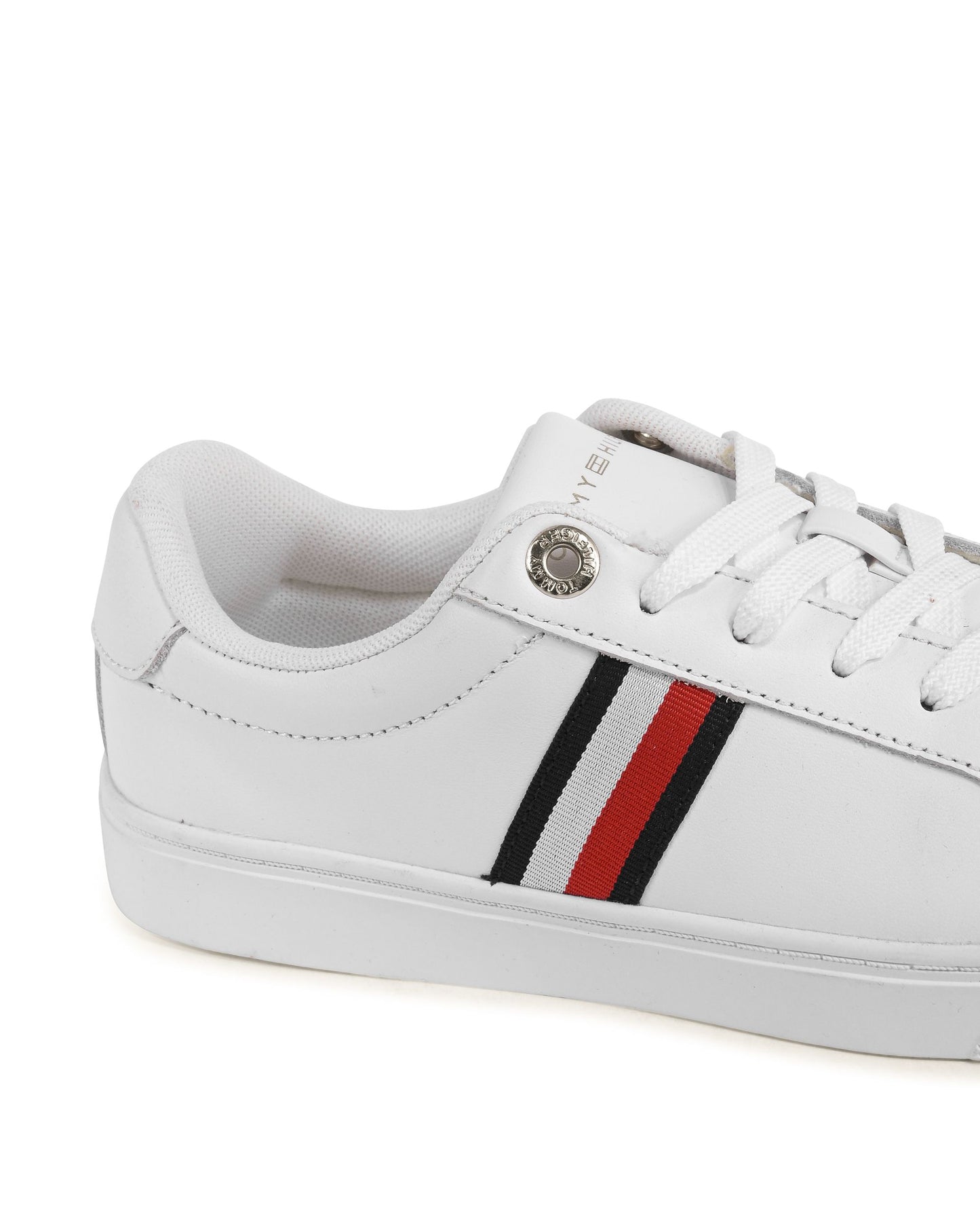 Tommy Hilfiger Womens Sneaker White FW0FW07449YBS