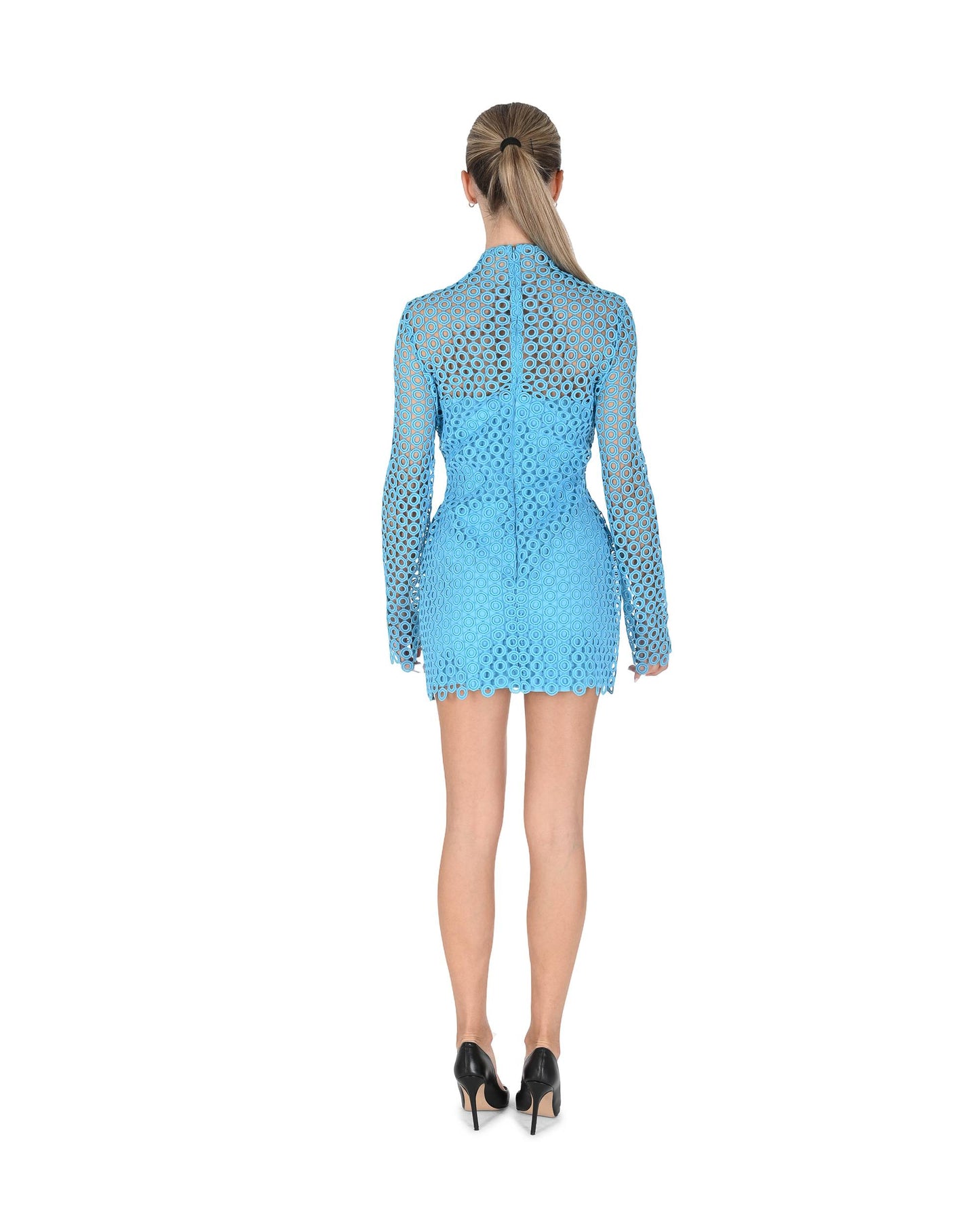 David Koma Womens Dress AW24DK13DA TURQUOISE 504