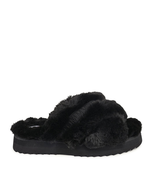 Tommy Hilfiger Womens Slipper Black FW0FW07330BDS