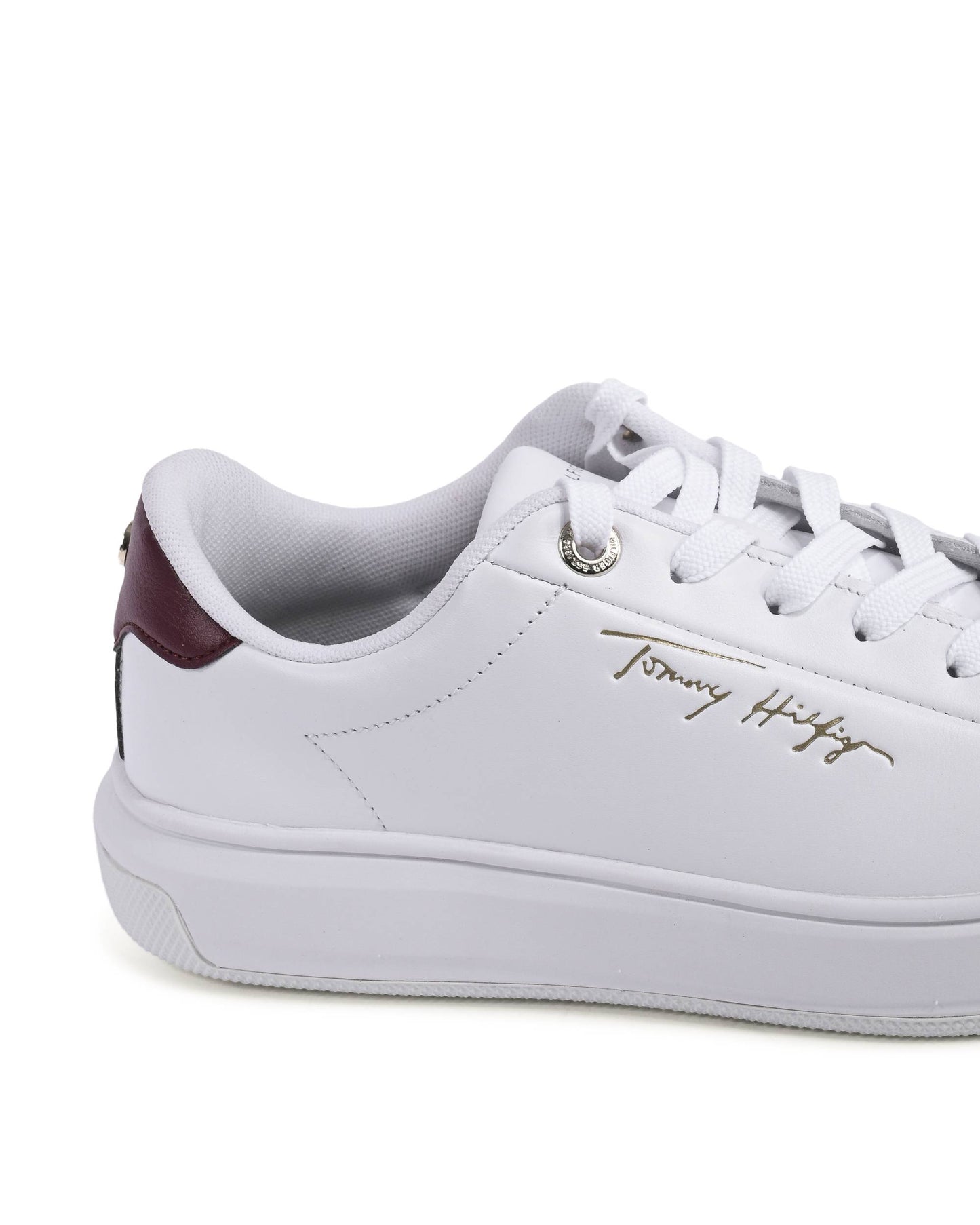 Tommy Hilfiger Womens Sneaker White FW0FW06738YBR