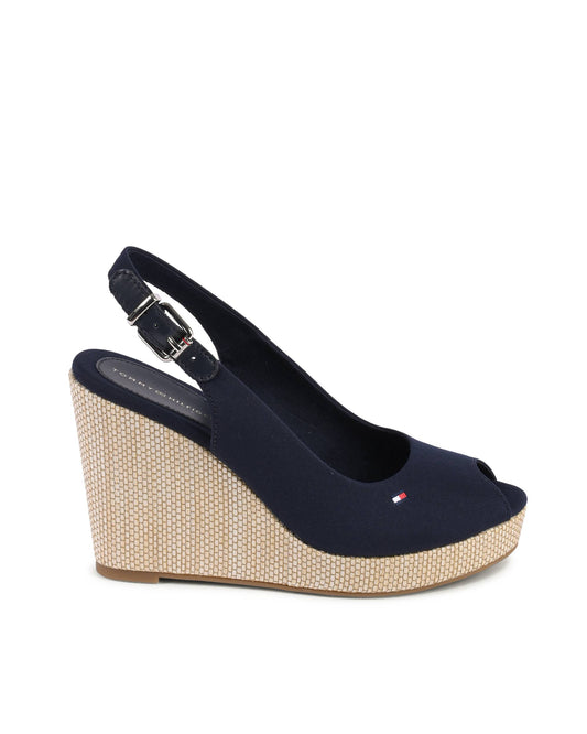 Tommy Hilfiger Womens Wedge Blue FW0FW04789DW6