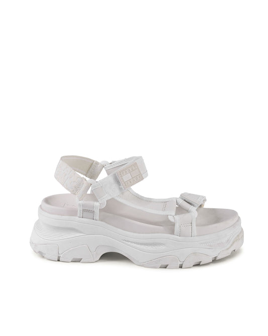 Tommy Hilfiger Womens Sandal White EN0EN020740K4