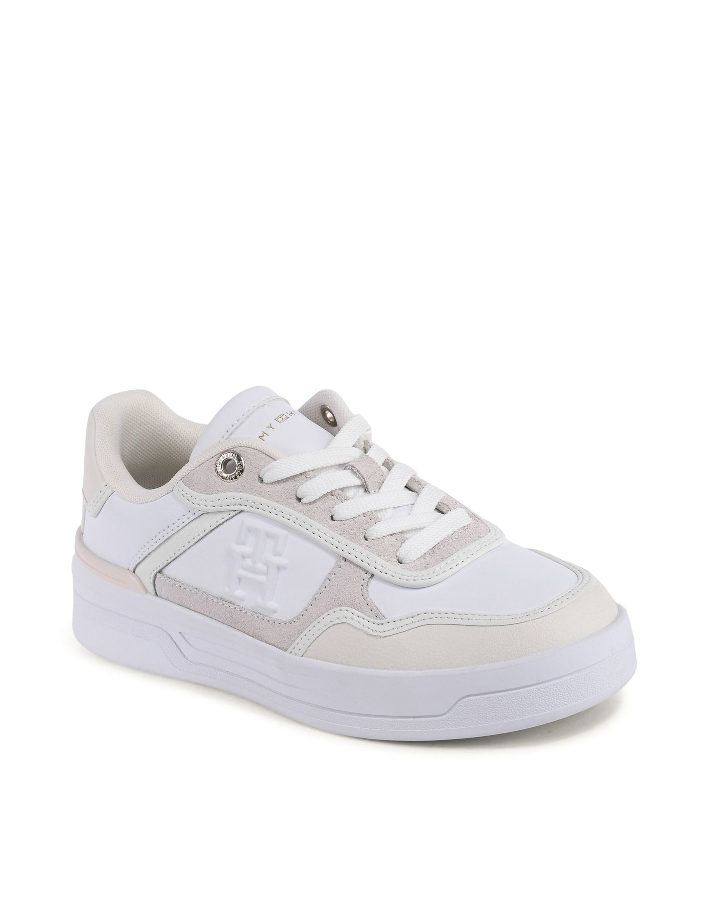 Tommy Hilfiger Womens Sneaker White FW0FW07563YBS