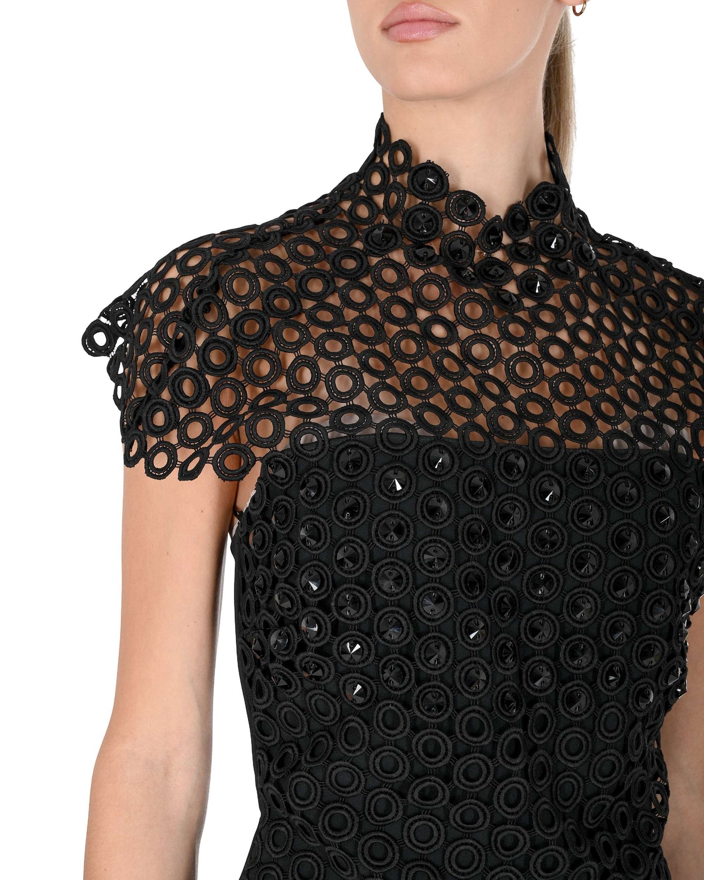 David Koma Womens Skirt AW24DK14S BLACK 801