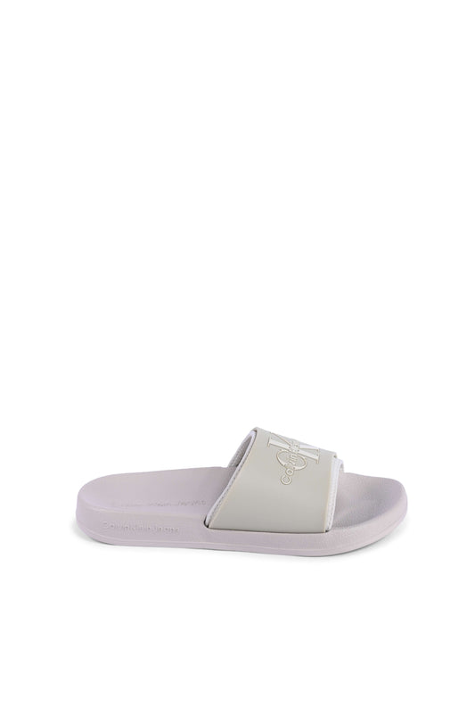 Calvin Klein Womens Slide Beige YW0YW005850F4