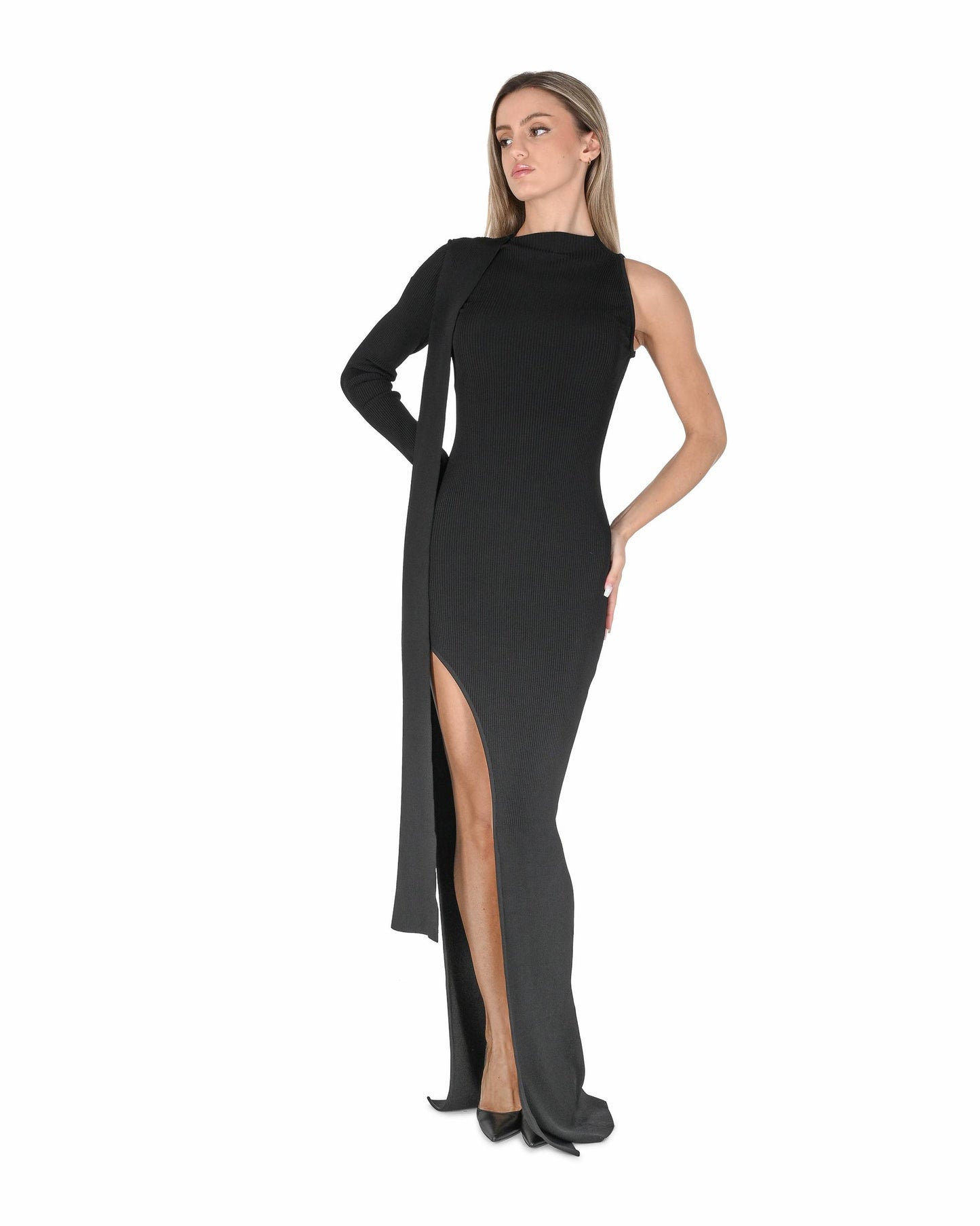 David Koma Womens Dress AW24DKKN22DL BLACK 801