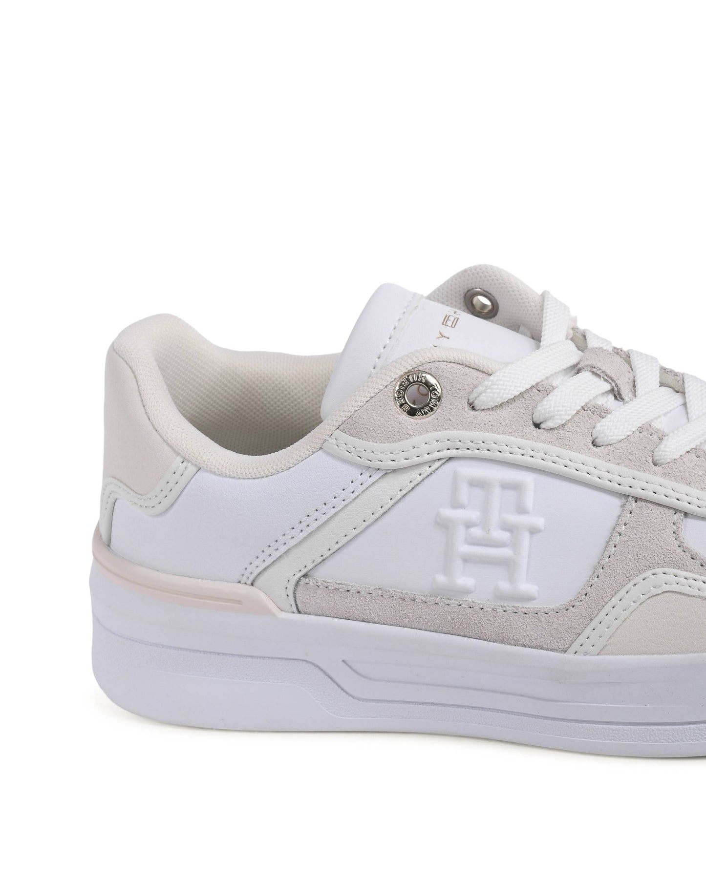 Tommy Hilfiger Womens Sneaker White FW0FW07563YBS