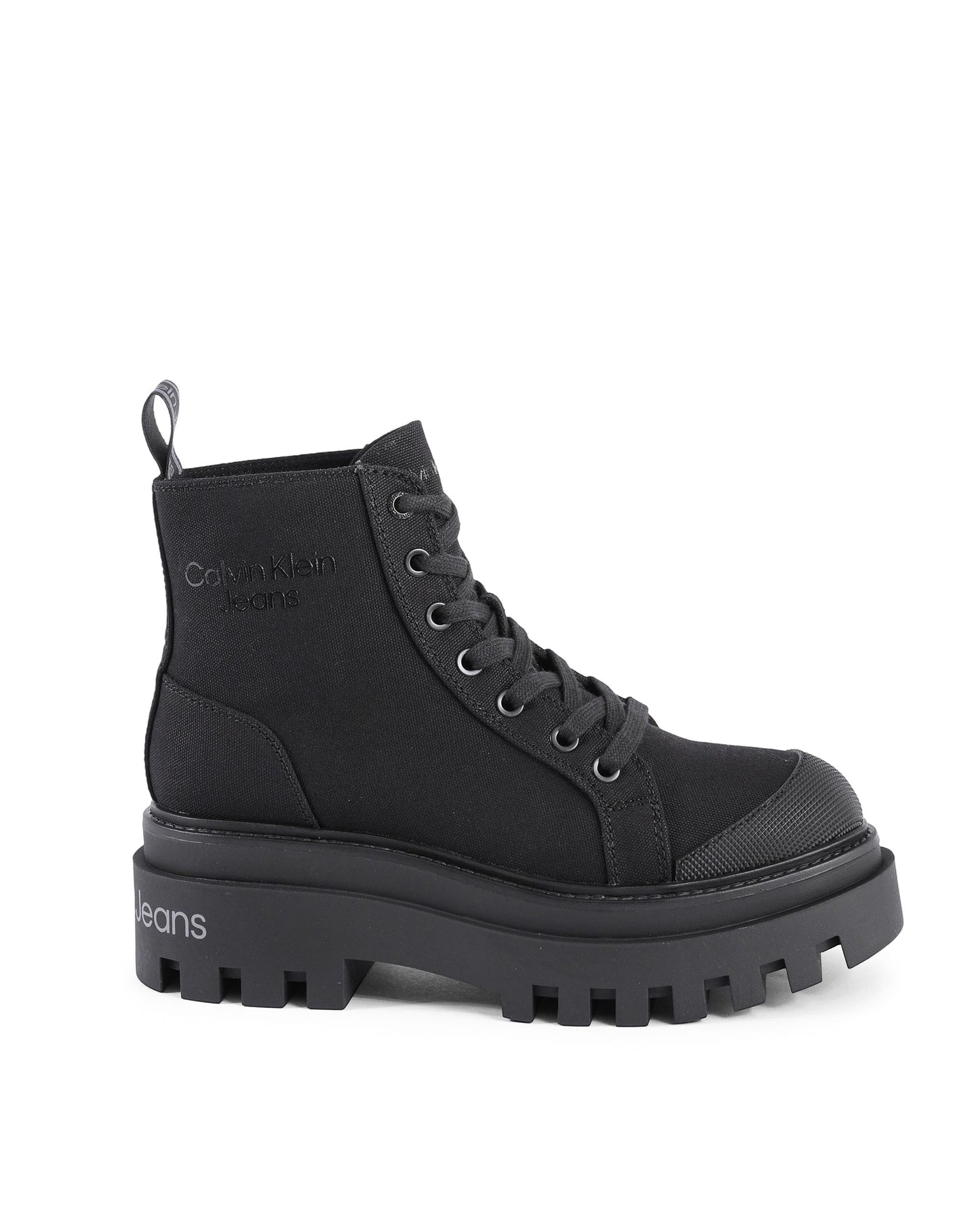 Calvin Klein Womens Boots Black YW0YW005820GL