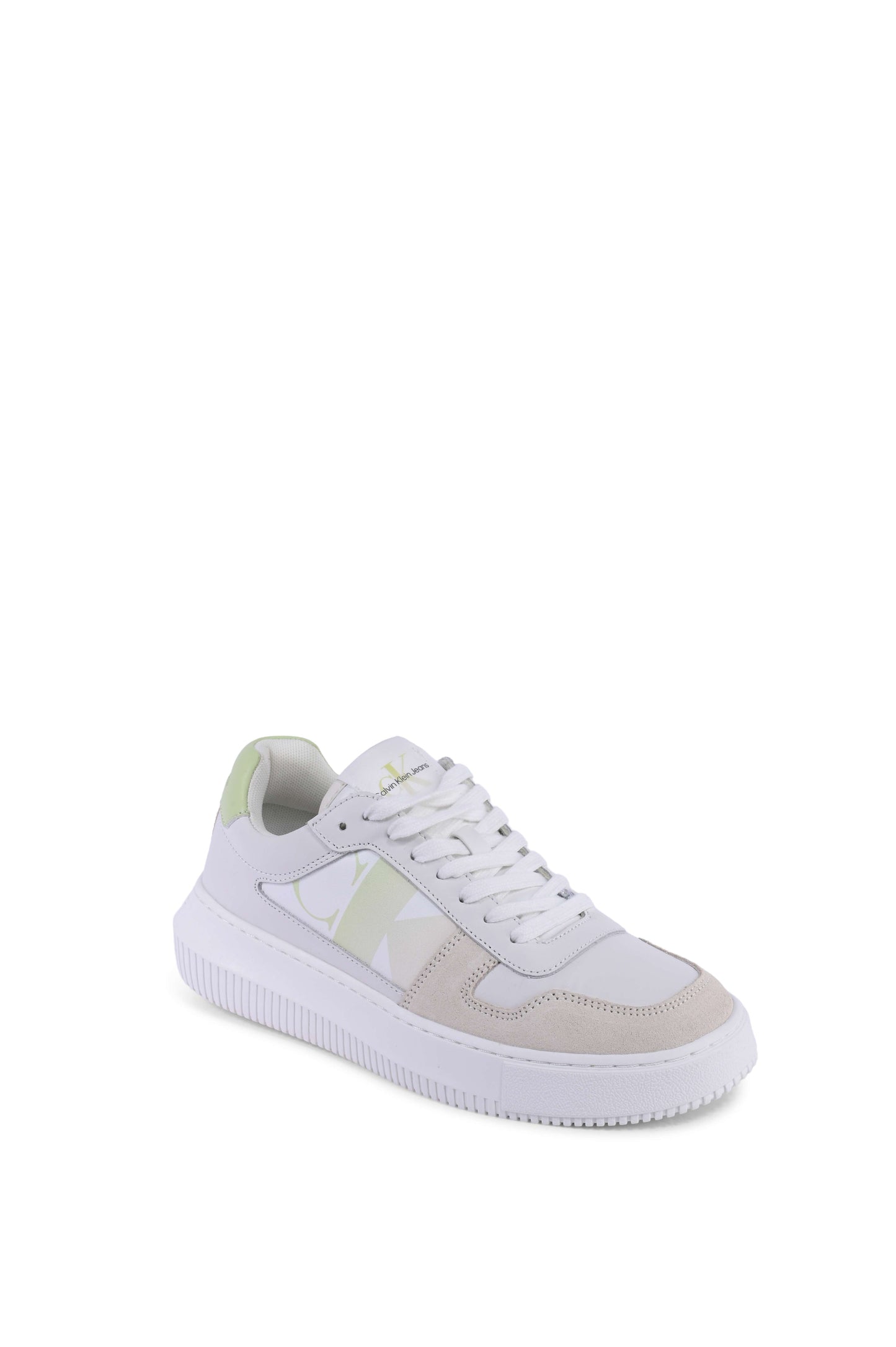 Calvin Klein Womens Sneaker White YW0YW0144502U