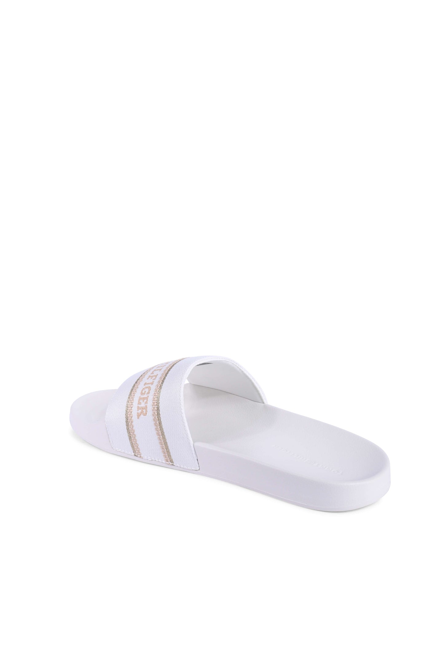 Tommy Hilfiger Womens Slide White FW0FW07845YBL