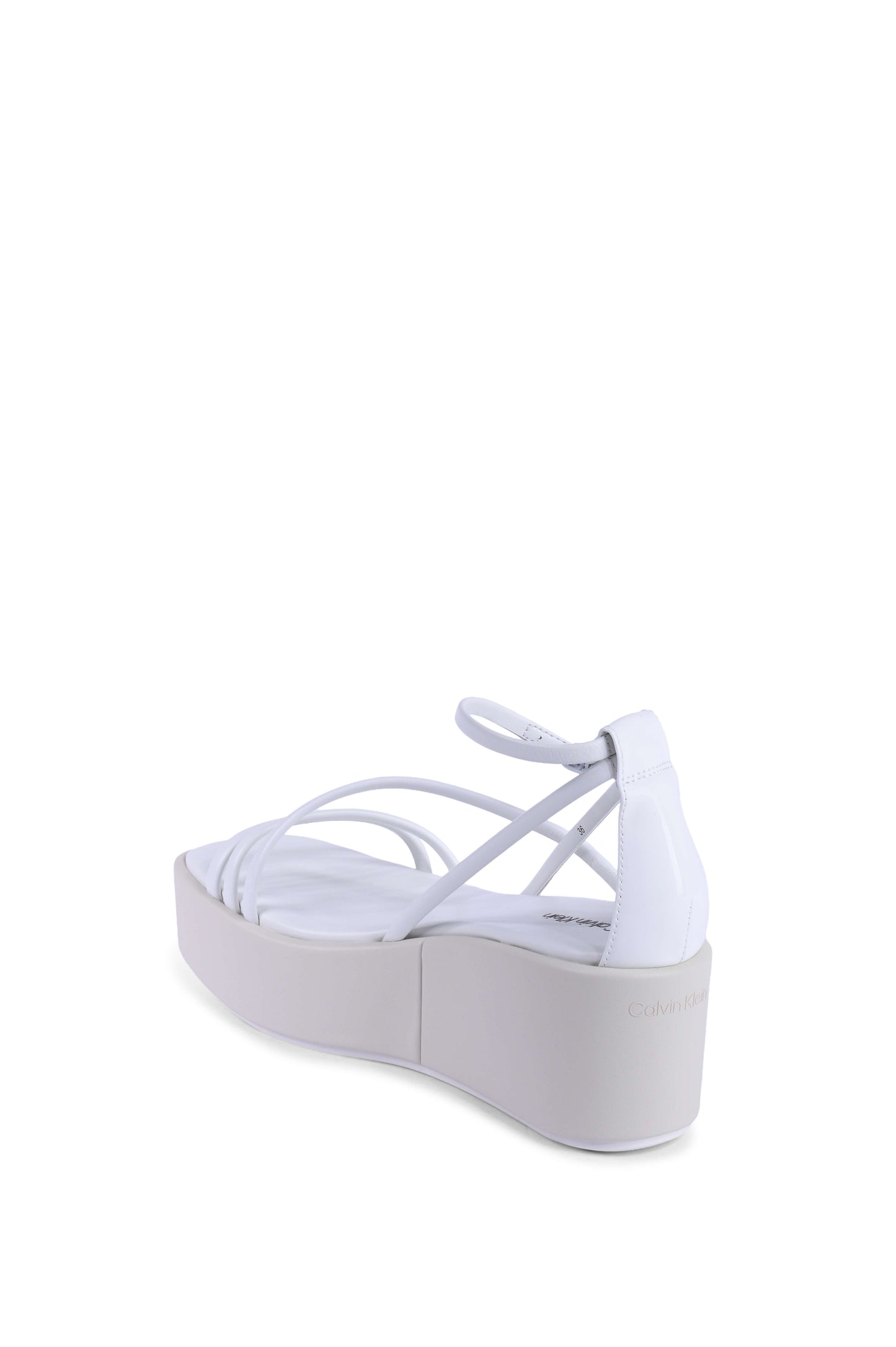 Calvin Klein Womens Wedge White HW0HW019490K9