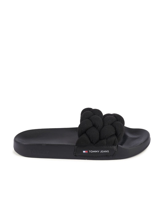 Tommy Hilfiger Womens Flip Flop Black EN0EN02450BDS