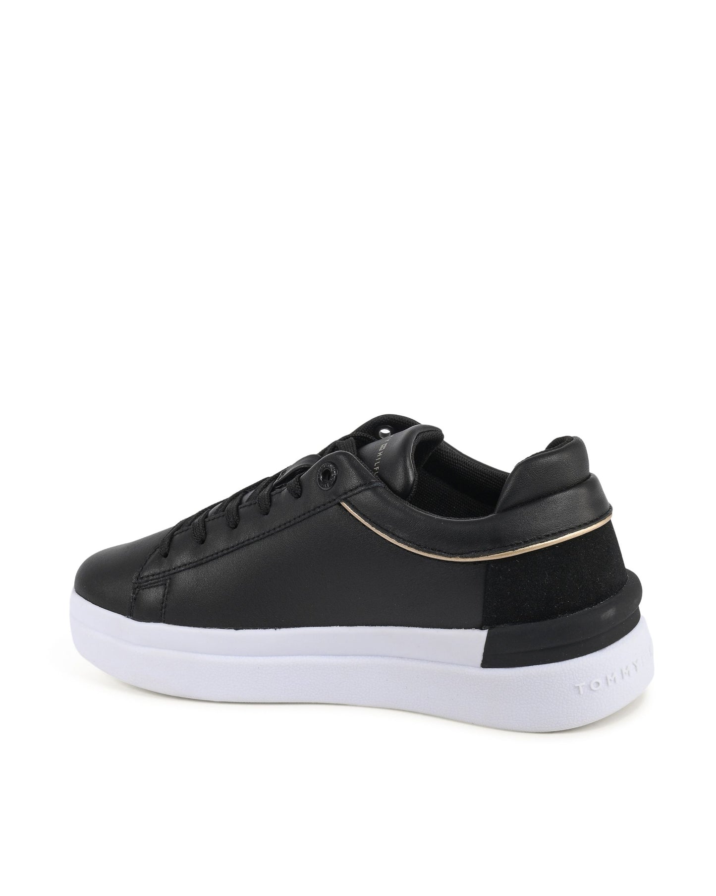 Tommy Hilfiger Womens Sneaker Black FW0FW07387BDS