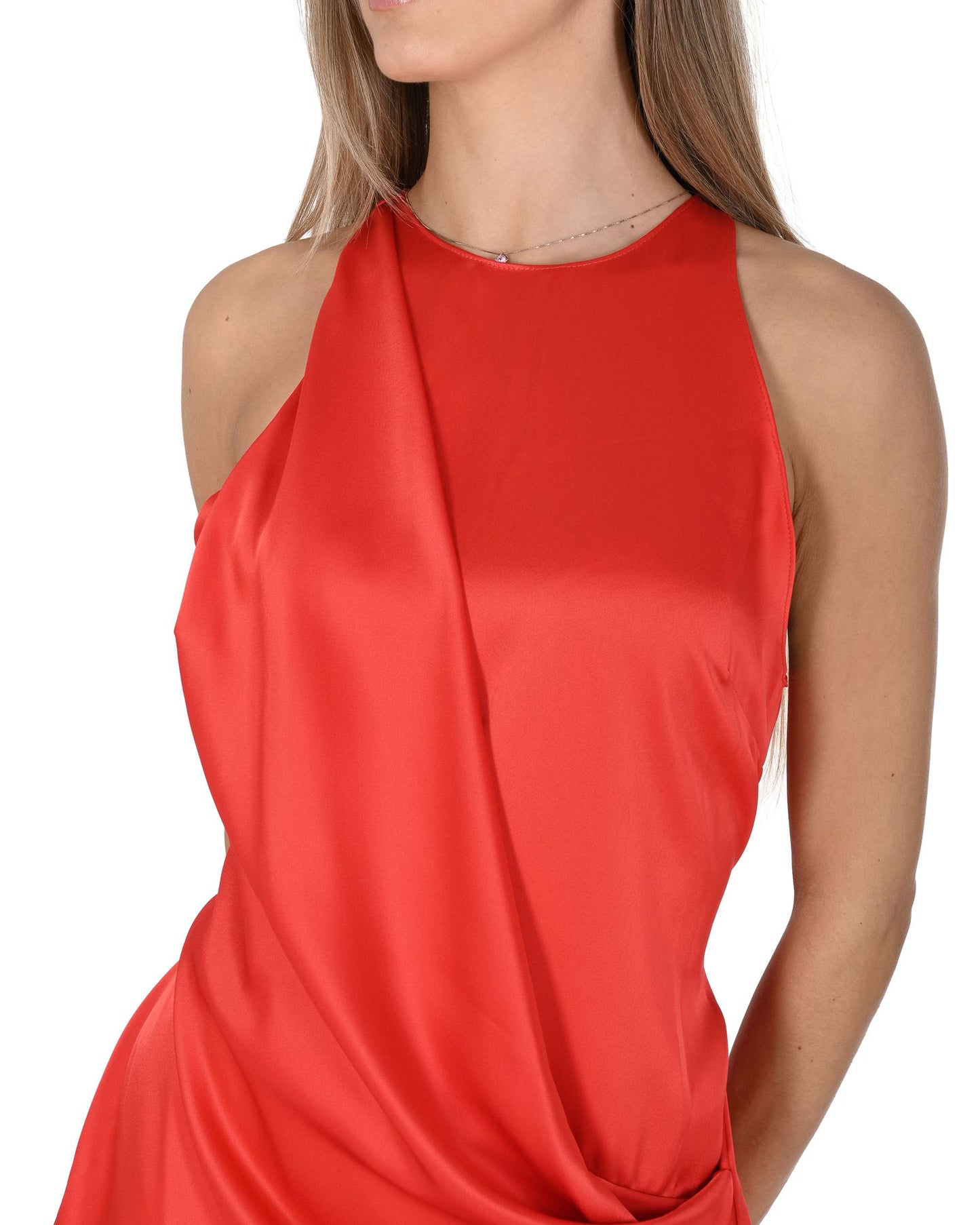 David Koma Womens Dress PF24DK17DA RED 101