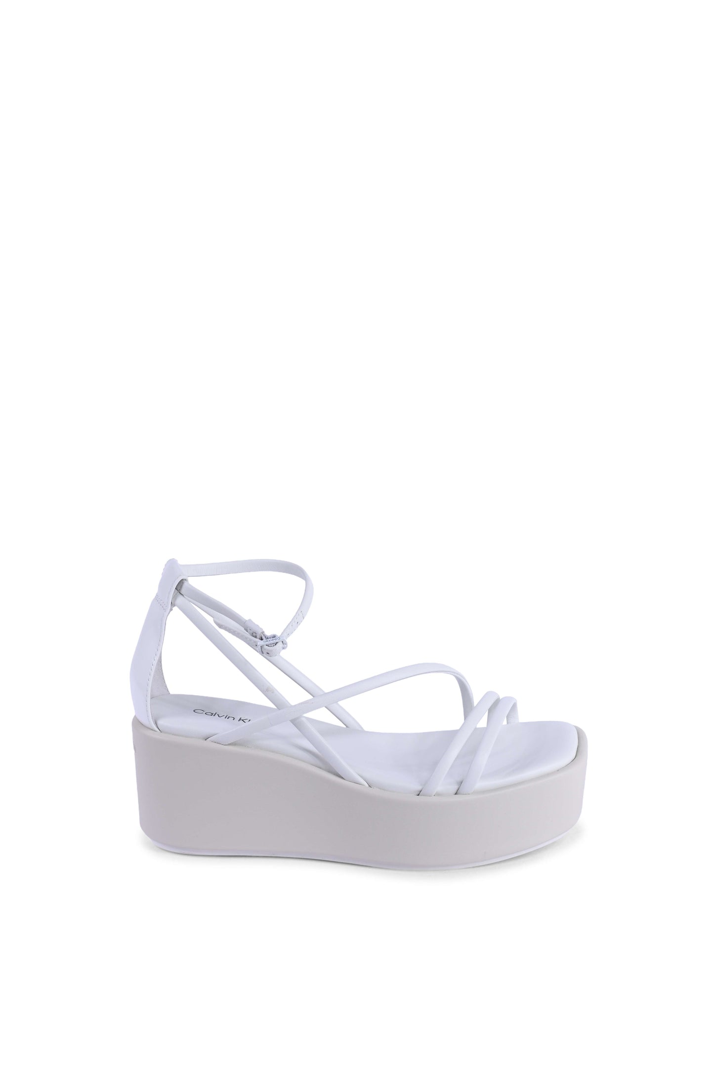 Calvin Klein Womens Wedge White HW0HW019490K9