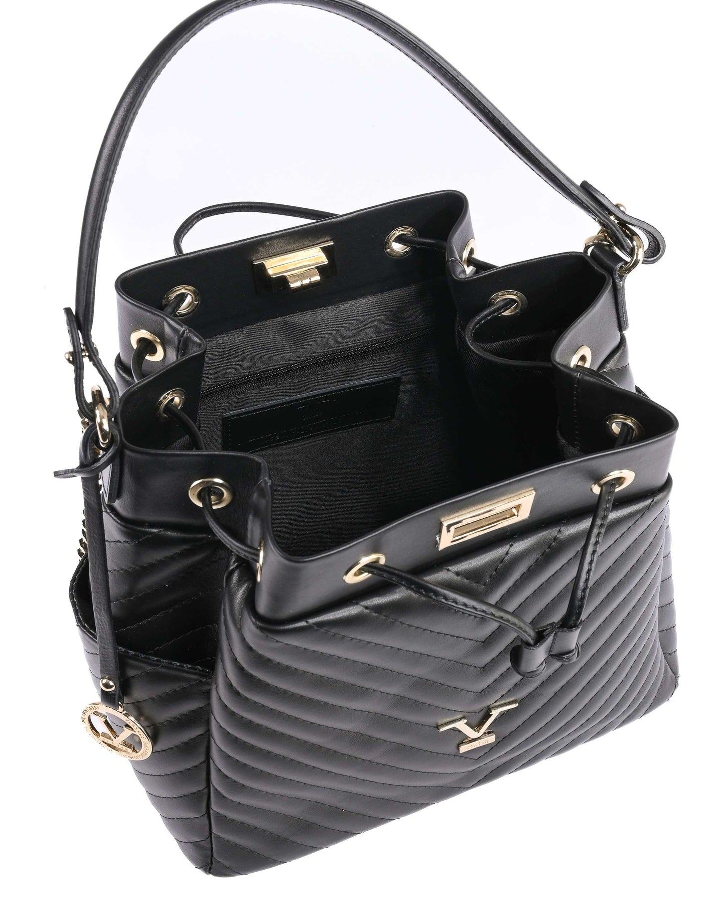 V Italia Womens Handbag BH10272 52 N SAUVAGE NERO