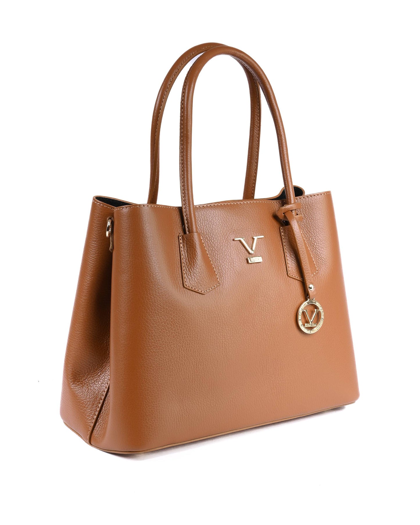 V Italia Womens Handbag 10510 DOLLARO CUOIO