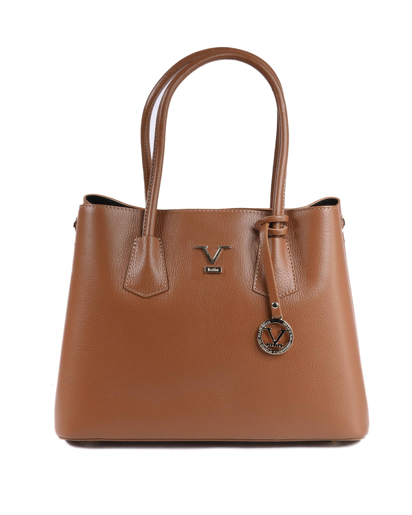 V Italia Womens Handbag 10510 DOLLARO CUOIO