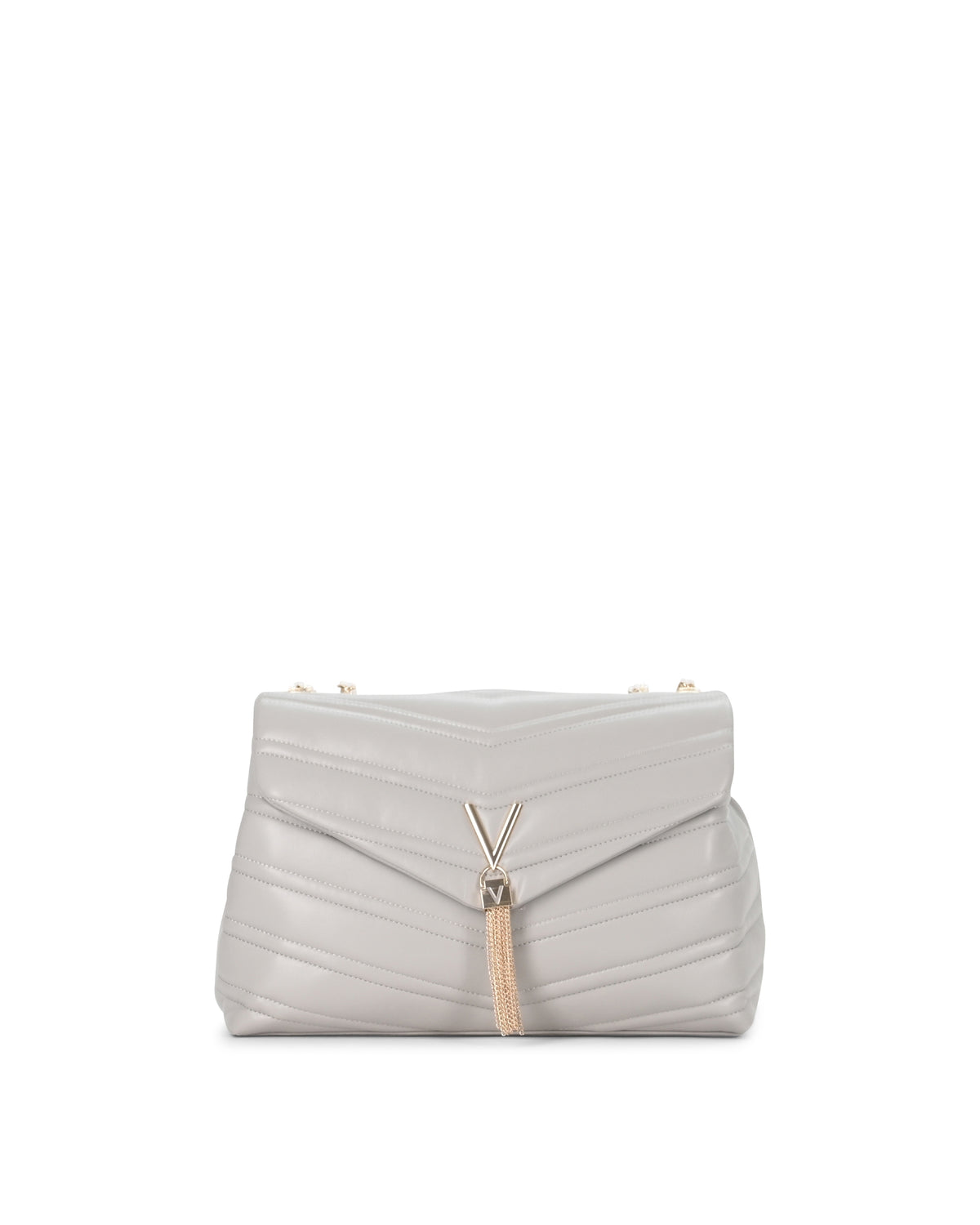 Valentino Womens Flap Bag VBS8DN09 185 GHIACCIO