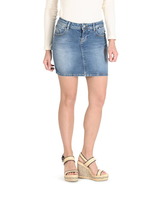 LTB Womens Denim Skirt 60302 53673 ADREA
