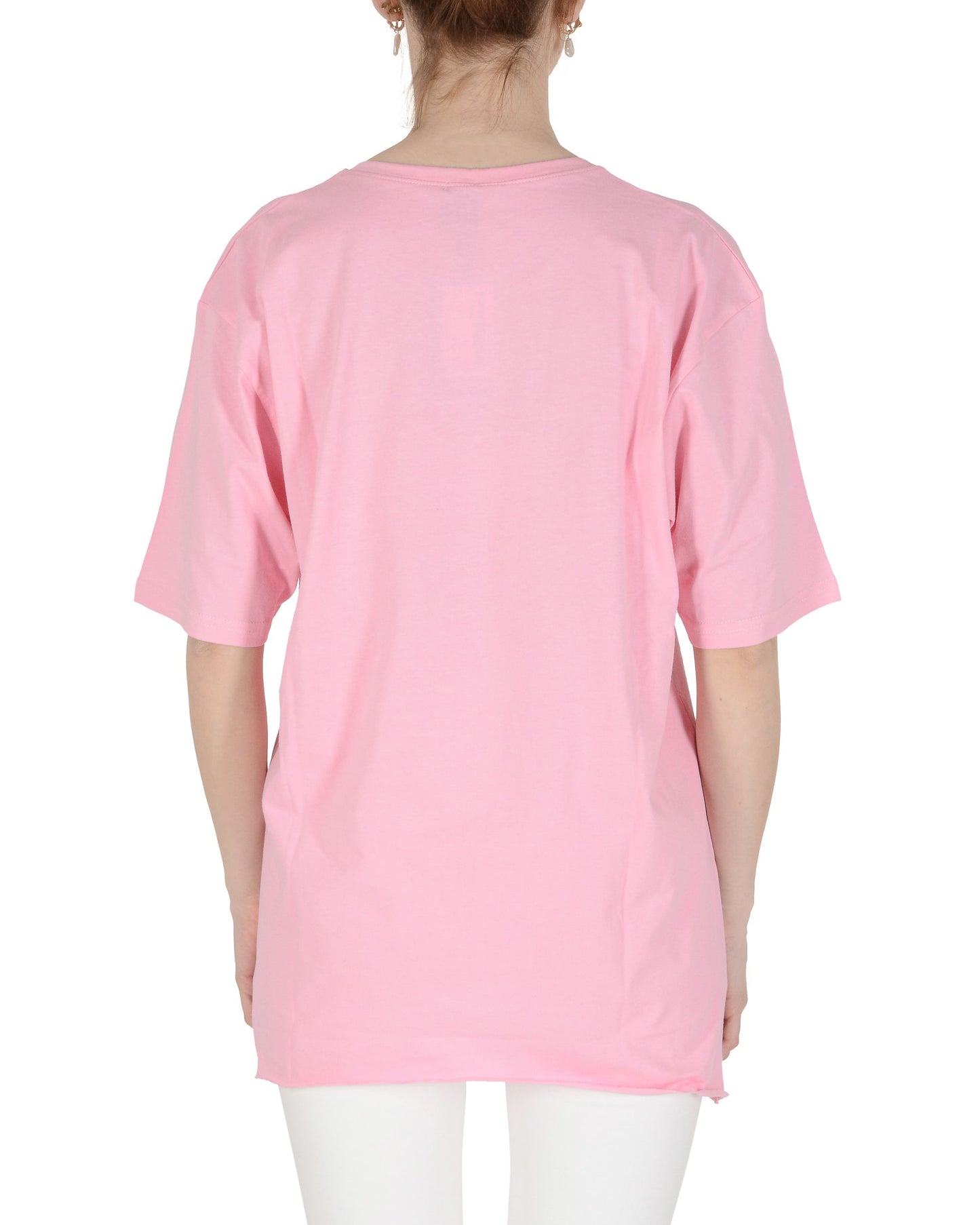19V69 Italia Womens T-Shirt Pink SMILE PINK