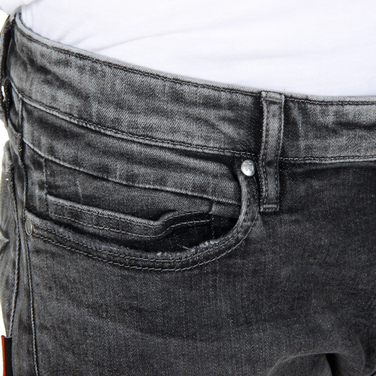 Andrew Charles Mens Jeans Dark Grey THOMAS