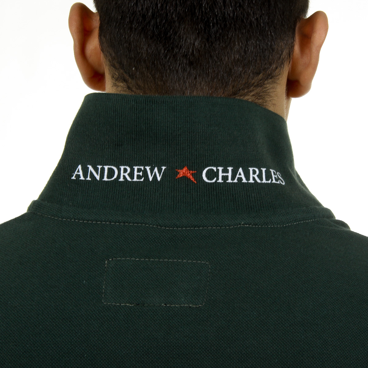 Andrew Charles Mens Polo Short Sleeves Green SEMELO