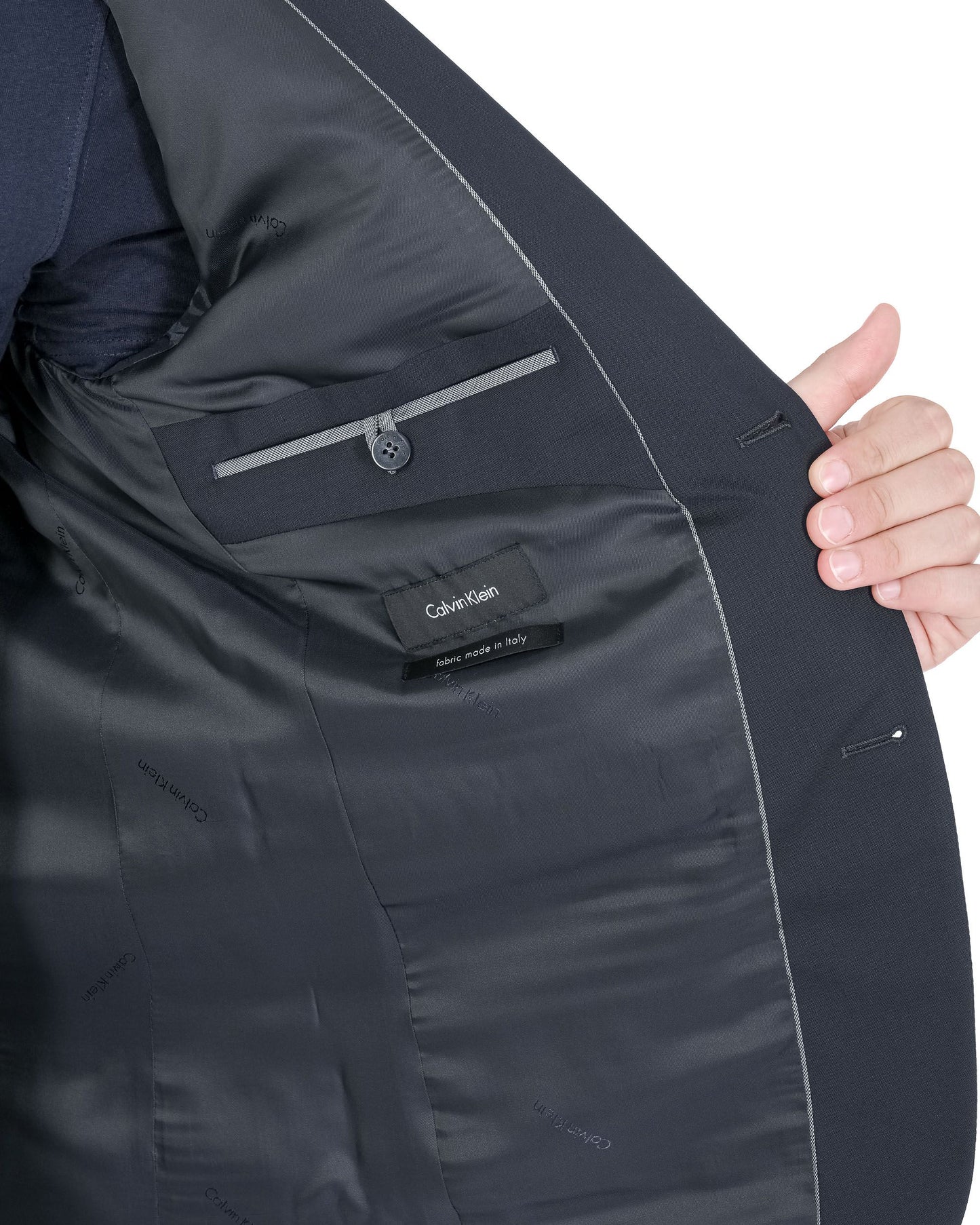 Calvin Klein Mens Blazer Blue K1EK101790411