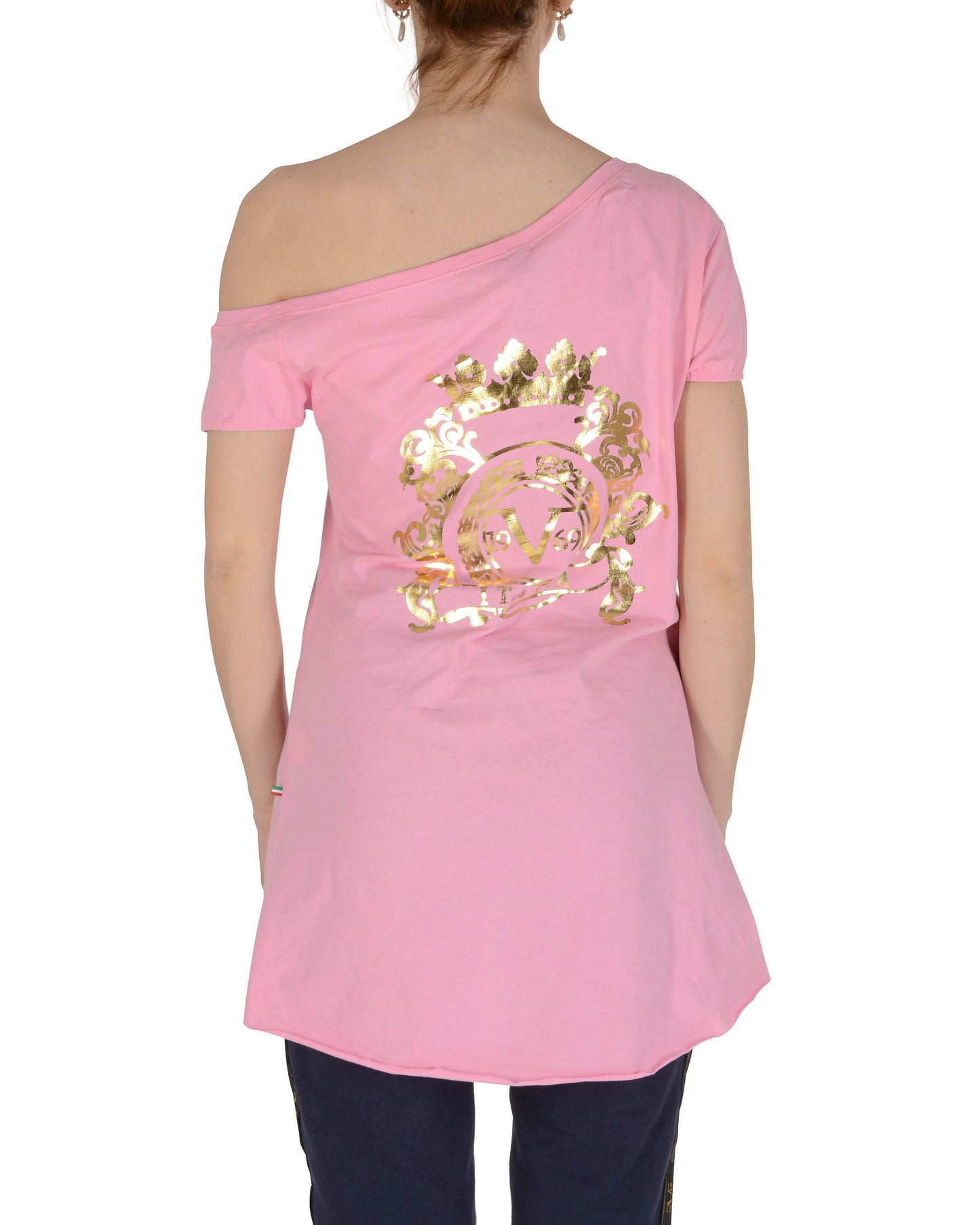 19V69 Italia Womens Blouse Pink LAC PINK
