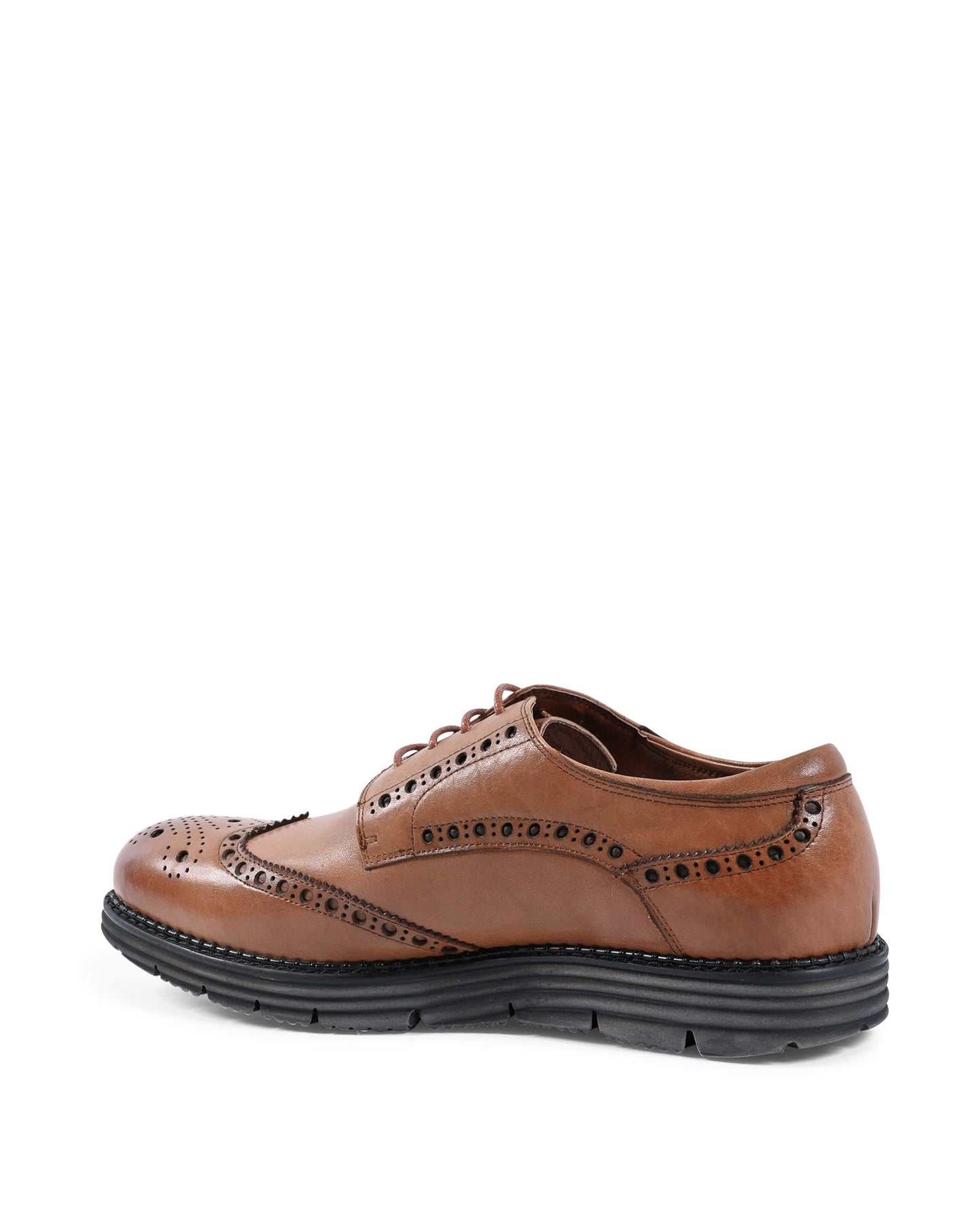19V69 Italia Mens Lace Up Shoes Brown YO W3074-3 TABACCO