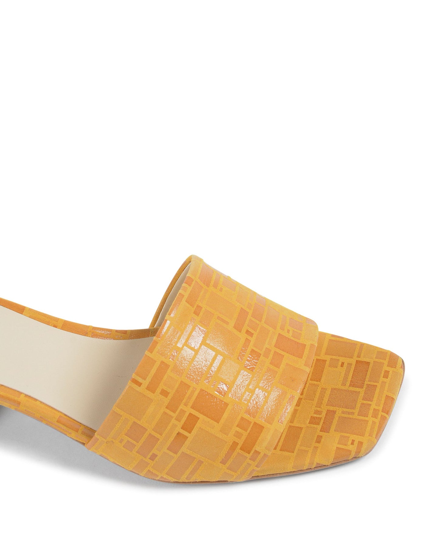 19V69 Italia Womens Sandal Yellow NEPER STAMP. MAT. SENAPE