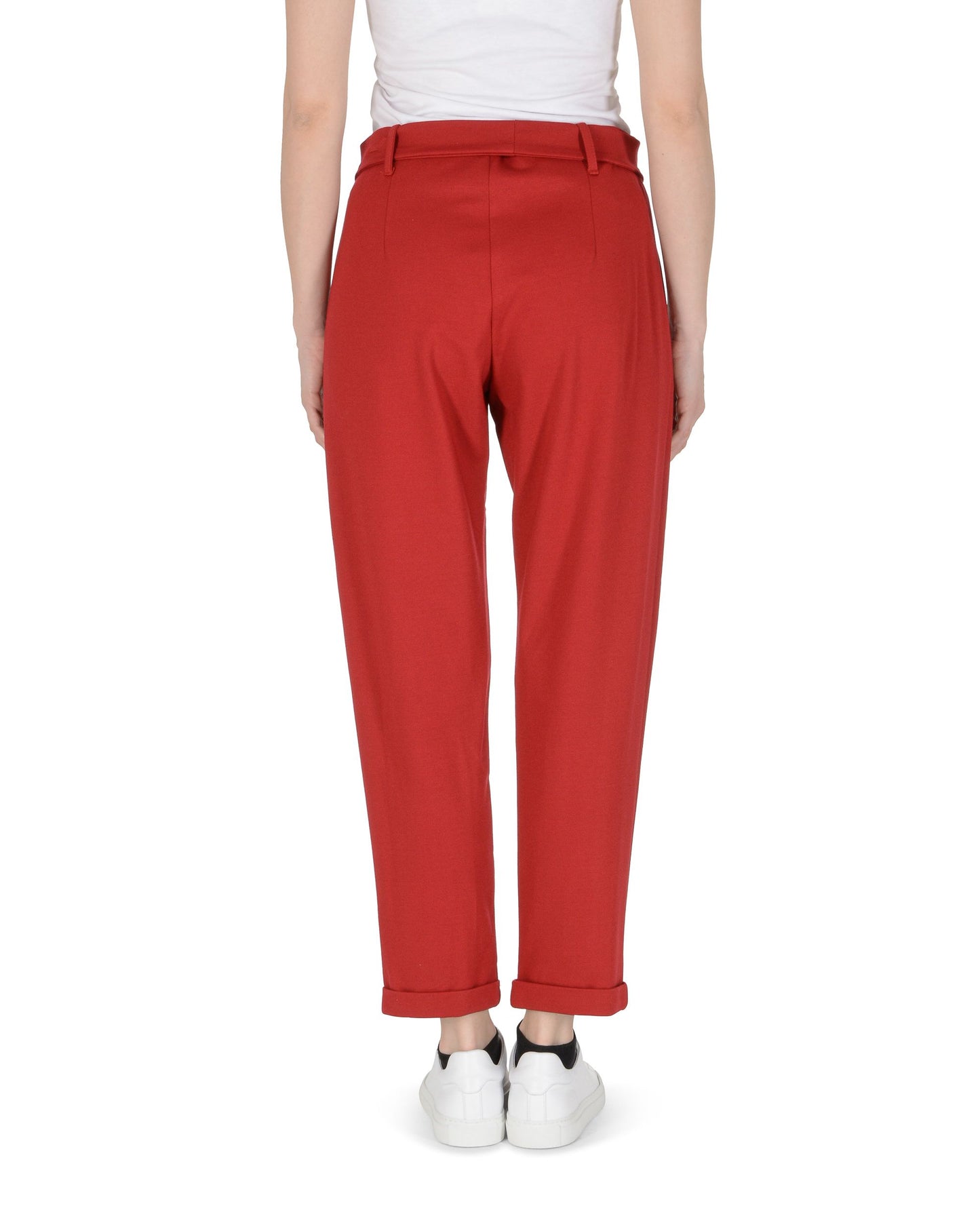 19V69 Italia Womens Trousers Red TRUMP RED