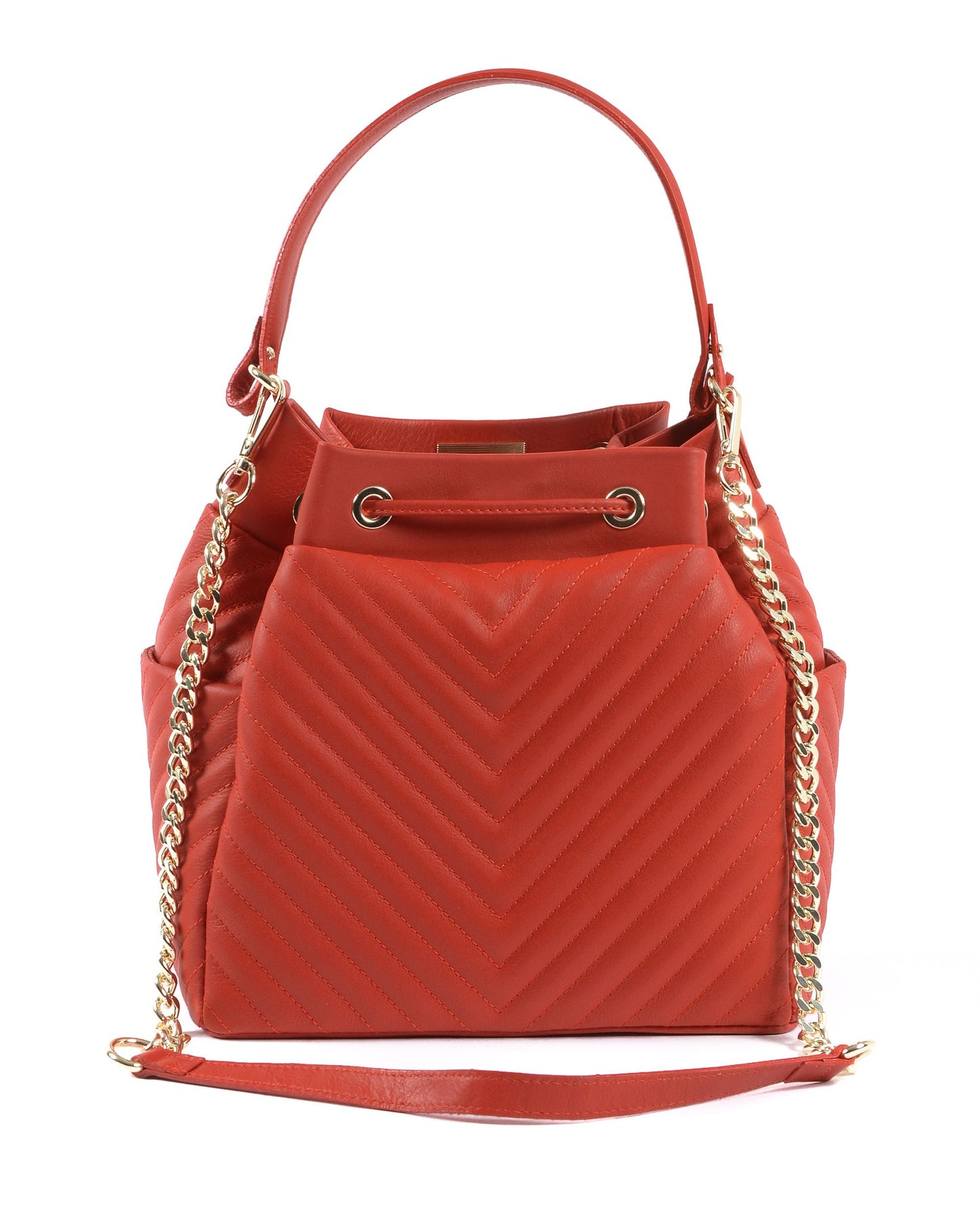 V Italia Womens Handbag Red BH10272 52 SAUVAGE ROSSO FUOCO