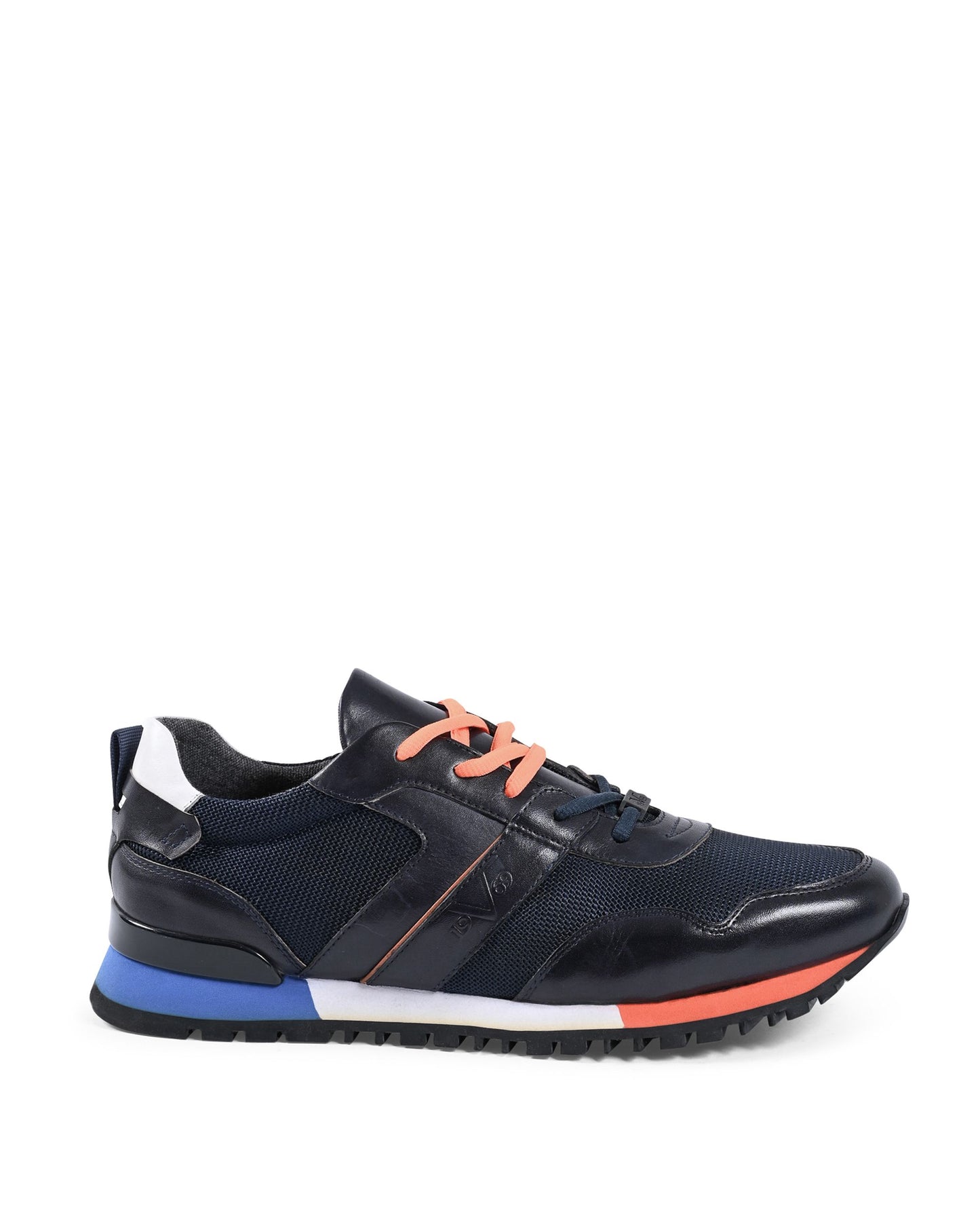 19V69 Italia Mens Sneaker Navy Blue YO D392-2 NAVY