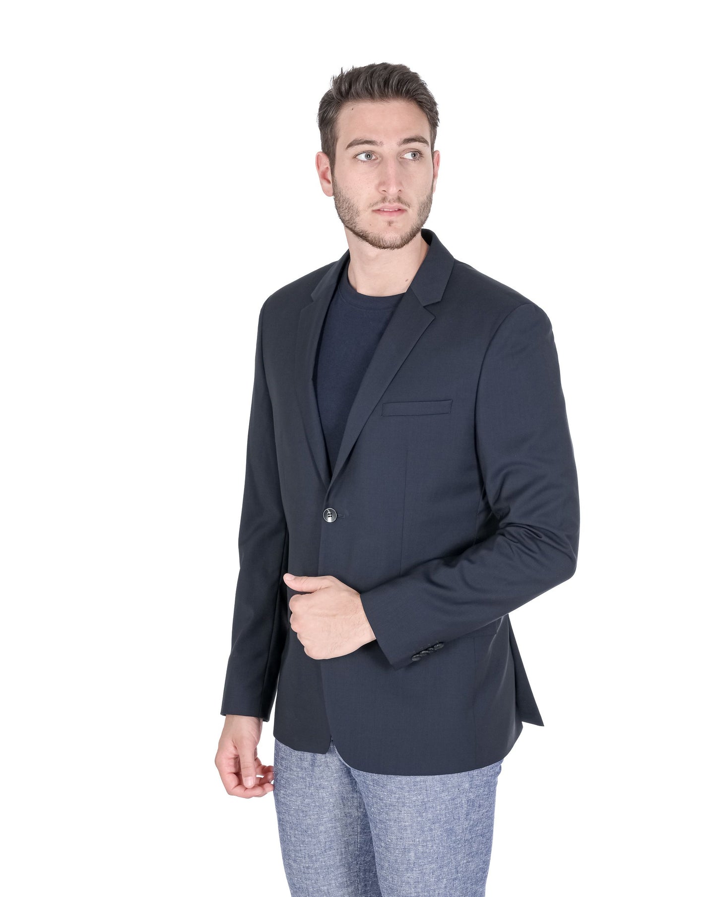 Calvin Klein Mens Blazer Blue K10K100420478