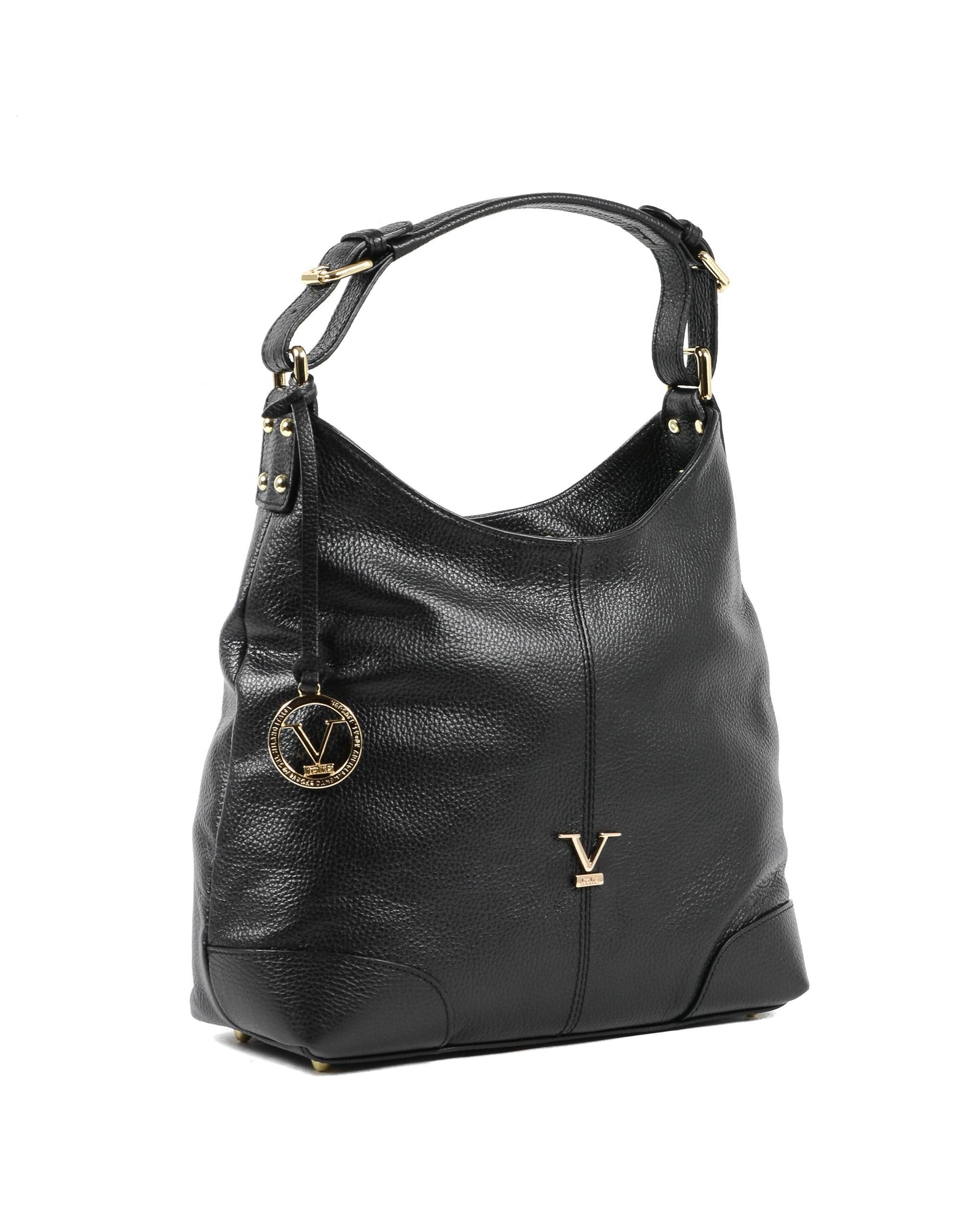 19V69 Italia Womens Shoulder Bag Black V319 52 DOLLARO NERO