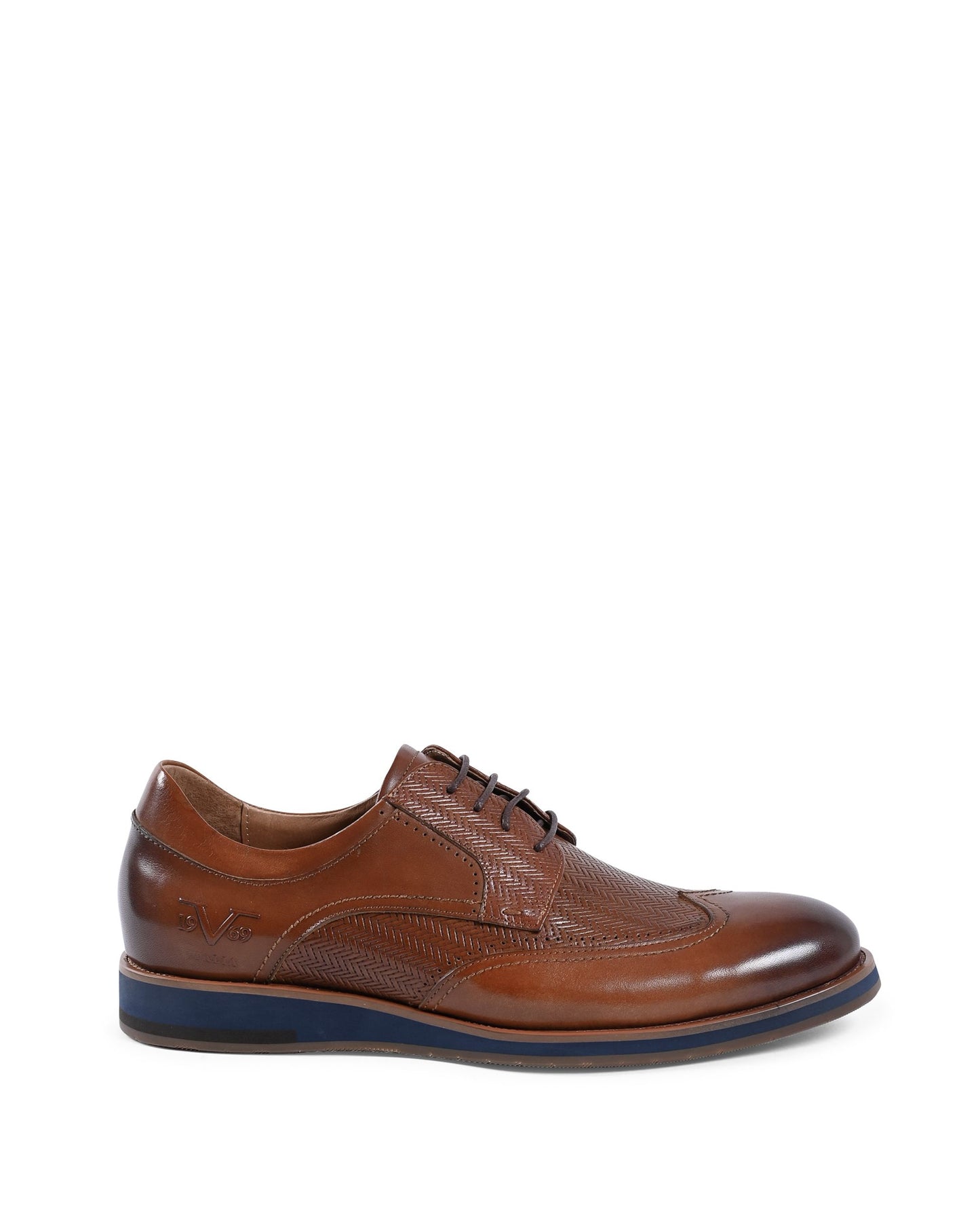 19V69 Italia Mens Brogue Brown YO ZD28-H27 TABACCO