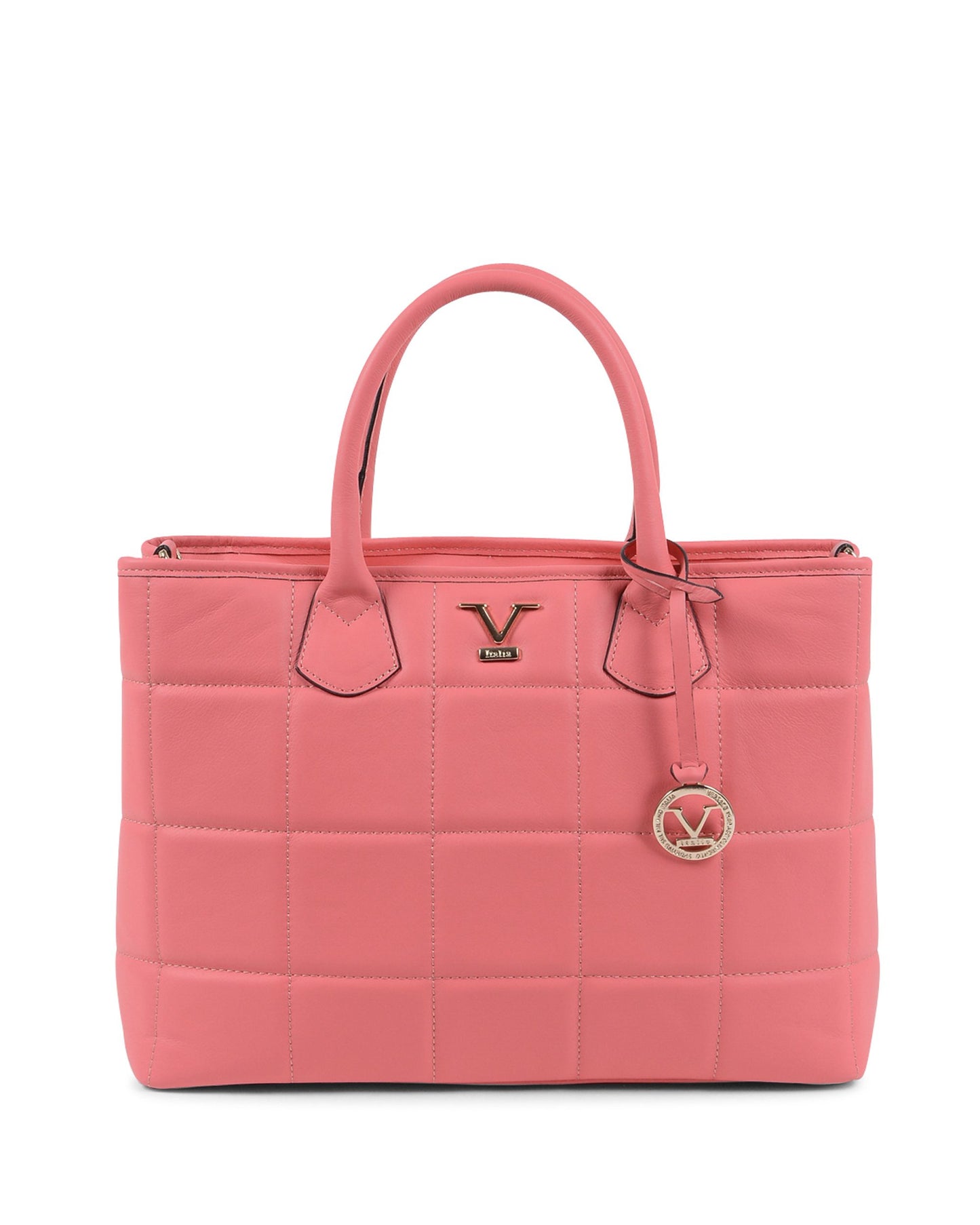 V Italia Womens Handbag Pink BH10232 52 SAUVAGE GERANIO