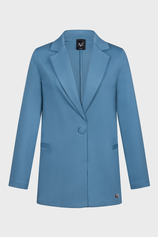 19V69 Italia Womens Blazer Blue MIKY RAF BLUE