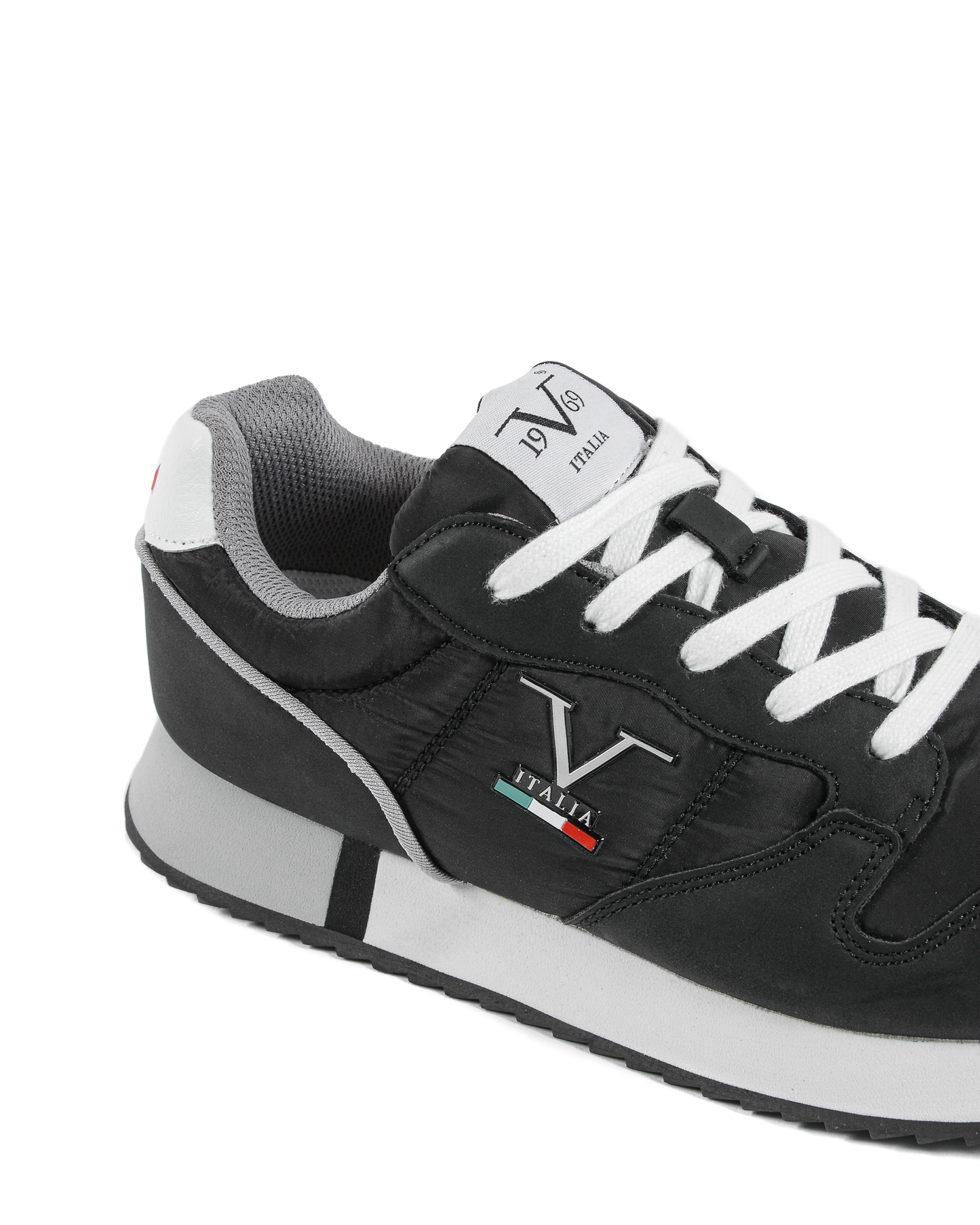 19V69 Italia Mens Sneaker Black VI21SC0003 BLACK BLACK
