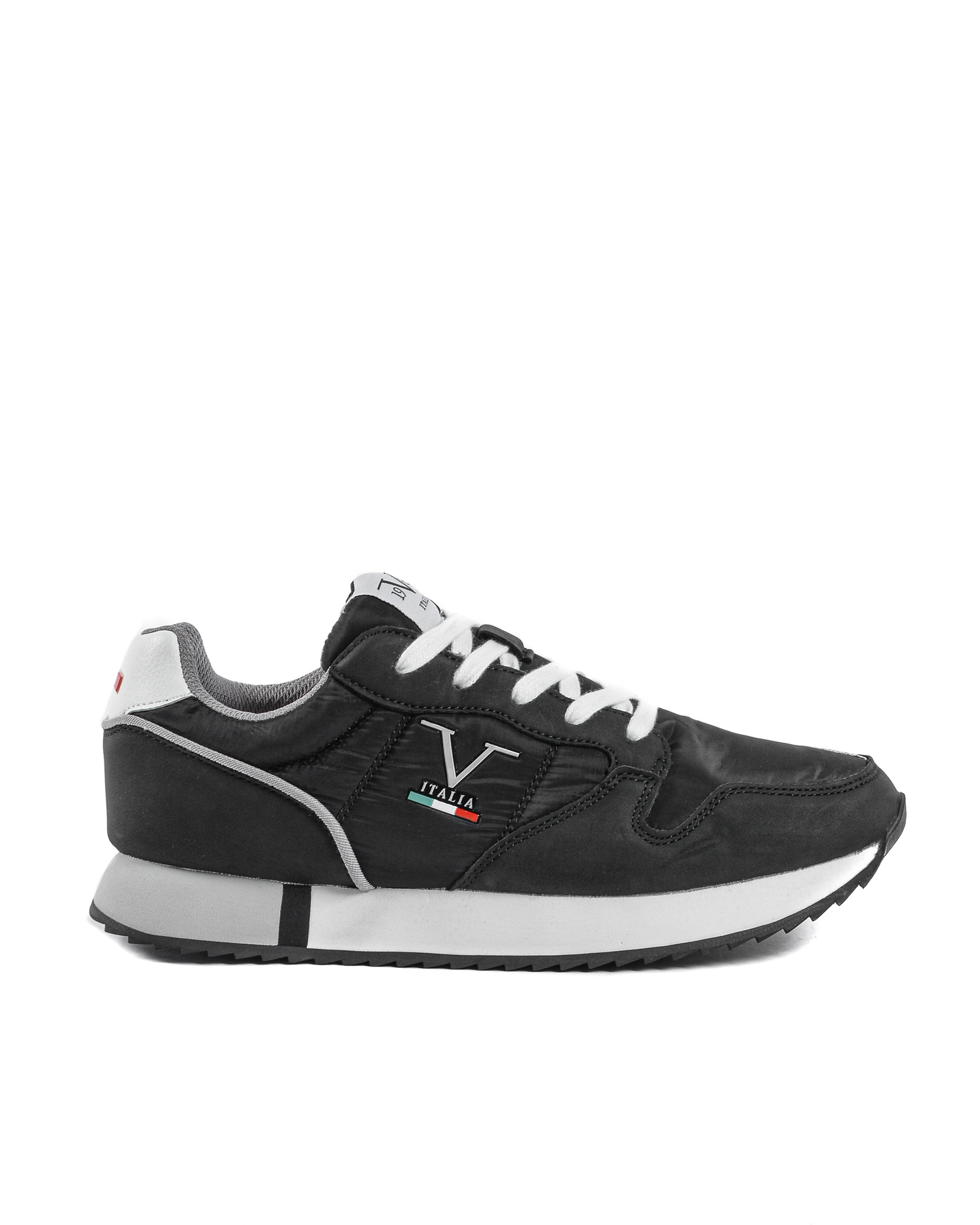 19V69 Italia Mens Sneaker Black VI21SC0003 BLACK BLACK