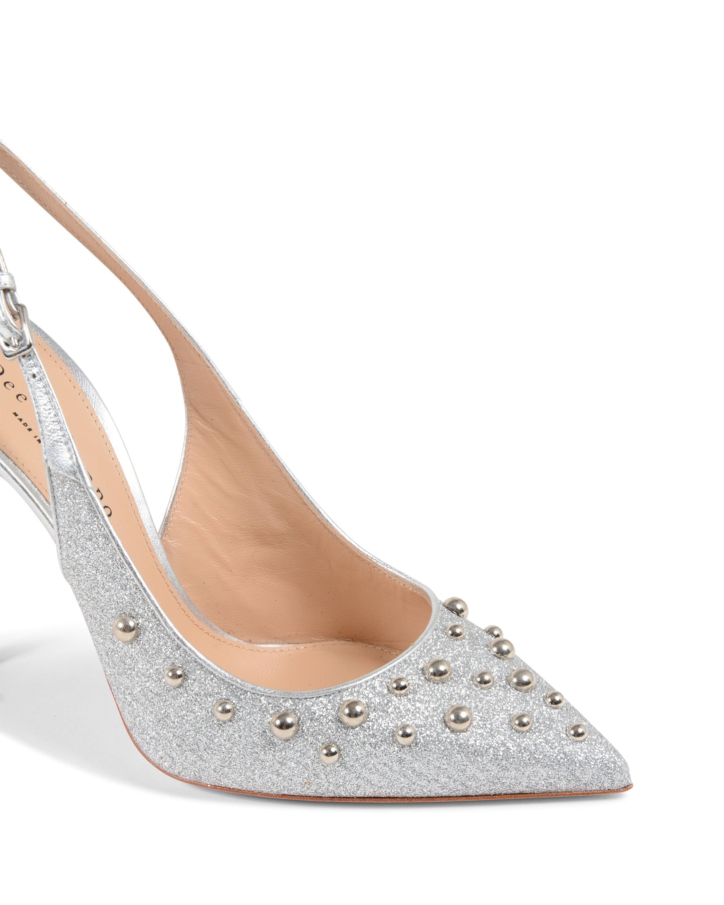 Cocktail Hour Slingback Silver